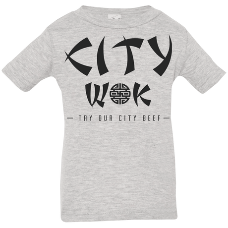 T-Shirts Heather Grey / 6 Months City Wok Infant Premium T-Shirt