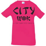T-Shirts Hot Pink / 6 Months City Wok Infant Premium T-Shirt