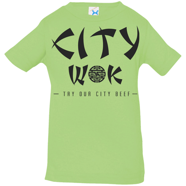 T-Shirts Key Lime / 6 Months City Wok Infant Premium T-Shirt