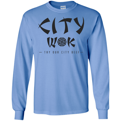 T-Shirts Carolina Blue / S City Wok Men's Long Sleeve T-Shirt