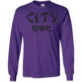 T-Shirts Purple / S City Wok Men's Long Sleeve T-Shirt