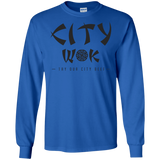 T-Shirts Royal / S City Wok Men's Long Sleeve T-Shirt