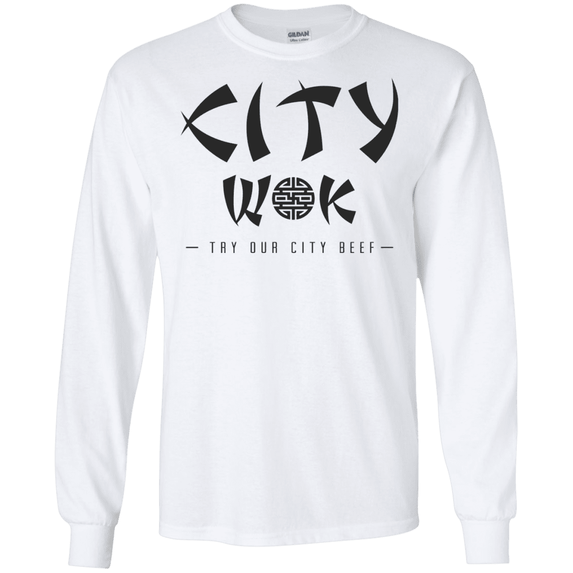 T-Shirts White / S City Wok Men's Long Sleeve T-Shirt