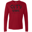 T-Shirts Cardinal / S City Wok Men's Premium Long Sleeve