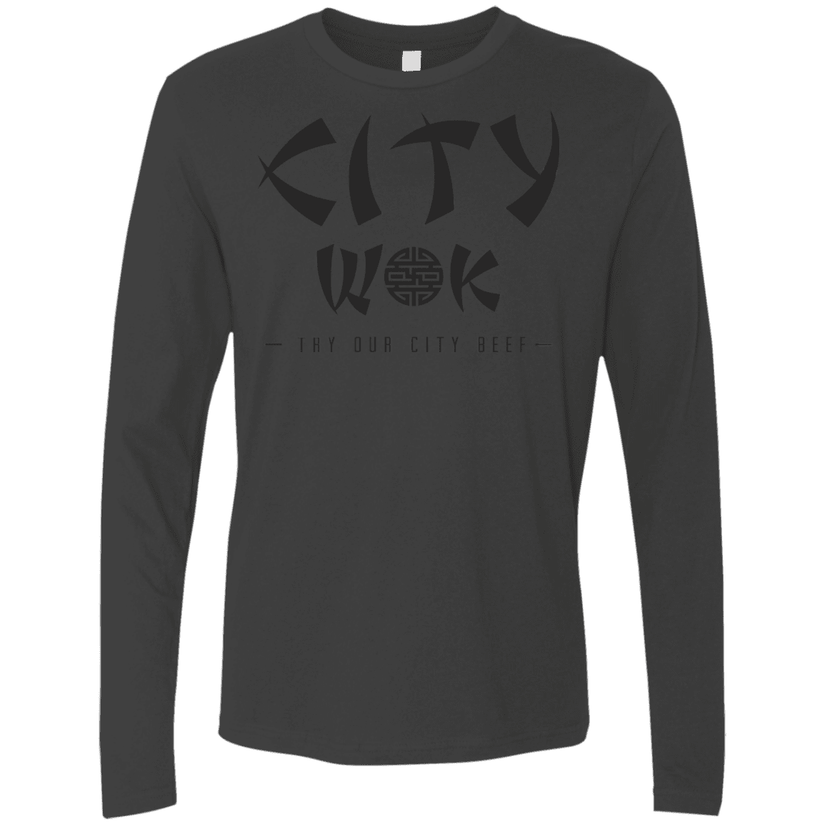 T-Shirts Heavy Metal / S City Wok Men's Premium Long Sleeve