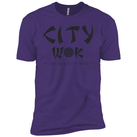 T-Shirts Purple Rush/ / X-Small City Wok Men's Premium T-Shirt