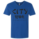 T-Shirts Royal / X-Small City Wok Men's Premium V-Neck