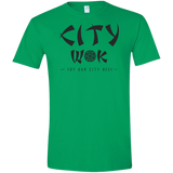 T-Shirts Irish Green / S City Wok Men's Semi-Fitted Softstyle