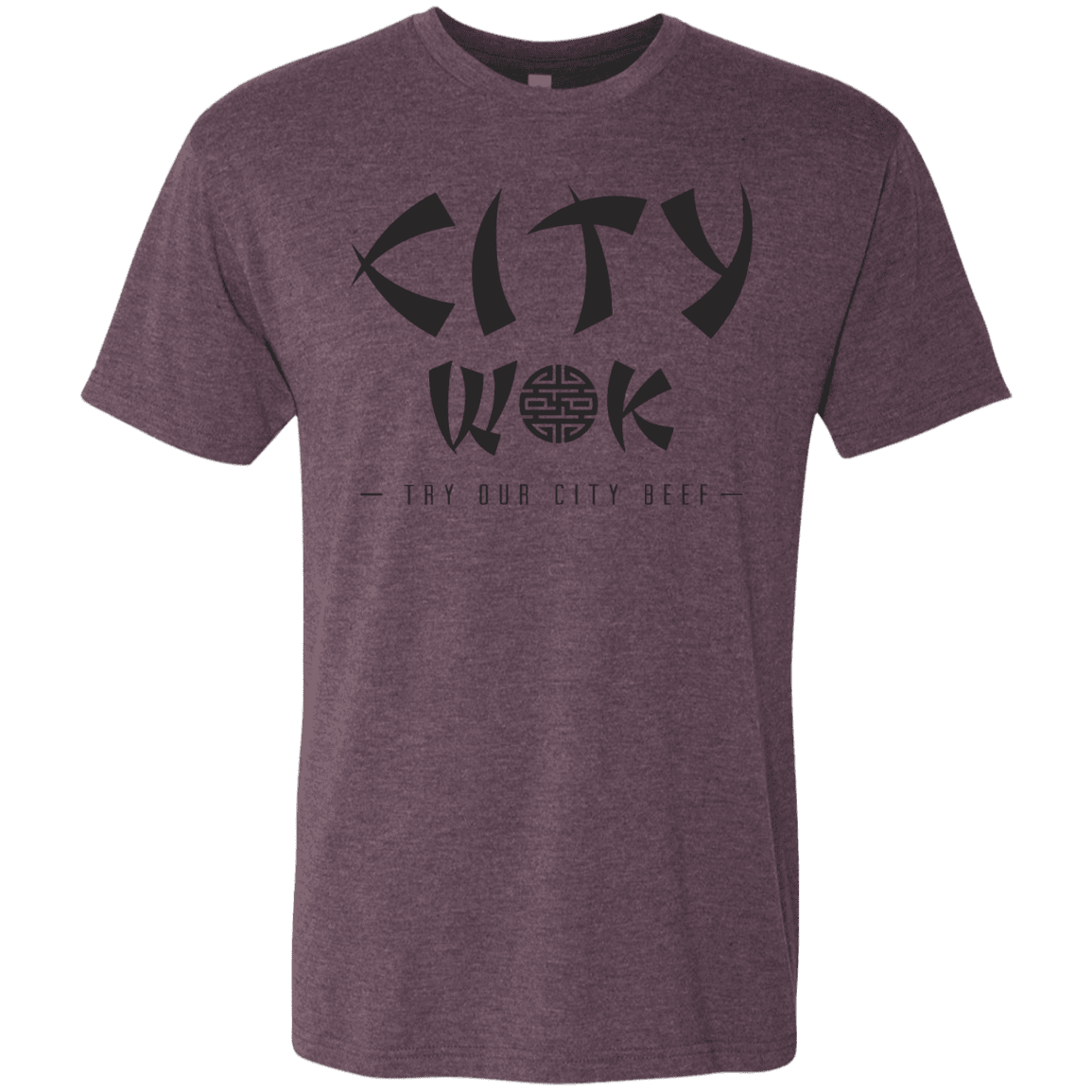 T-Shirts Vintage Purple / S City Wok Men's Triblend T-Shirt