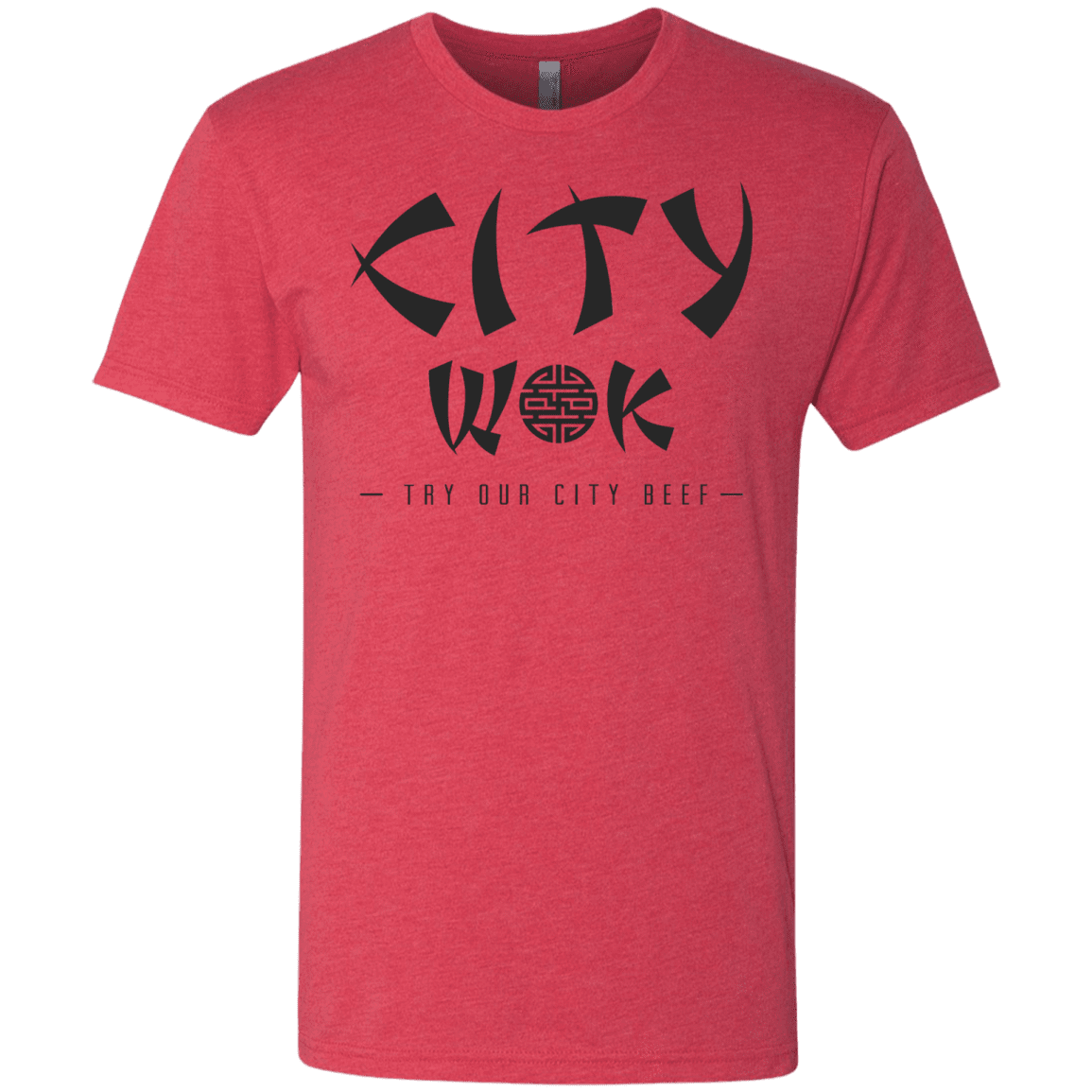 T-Shirts Vintage Red / S City Wok Men's Triblend T-Shirt