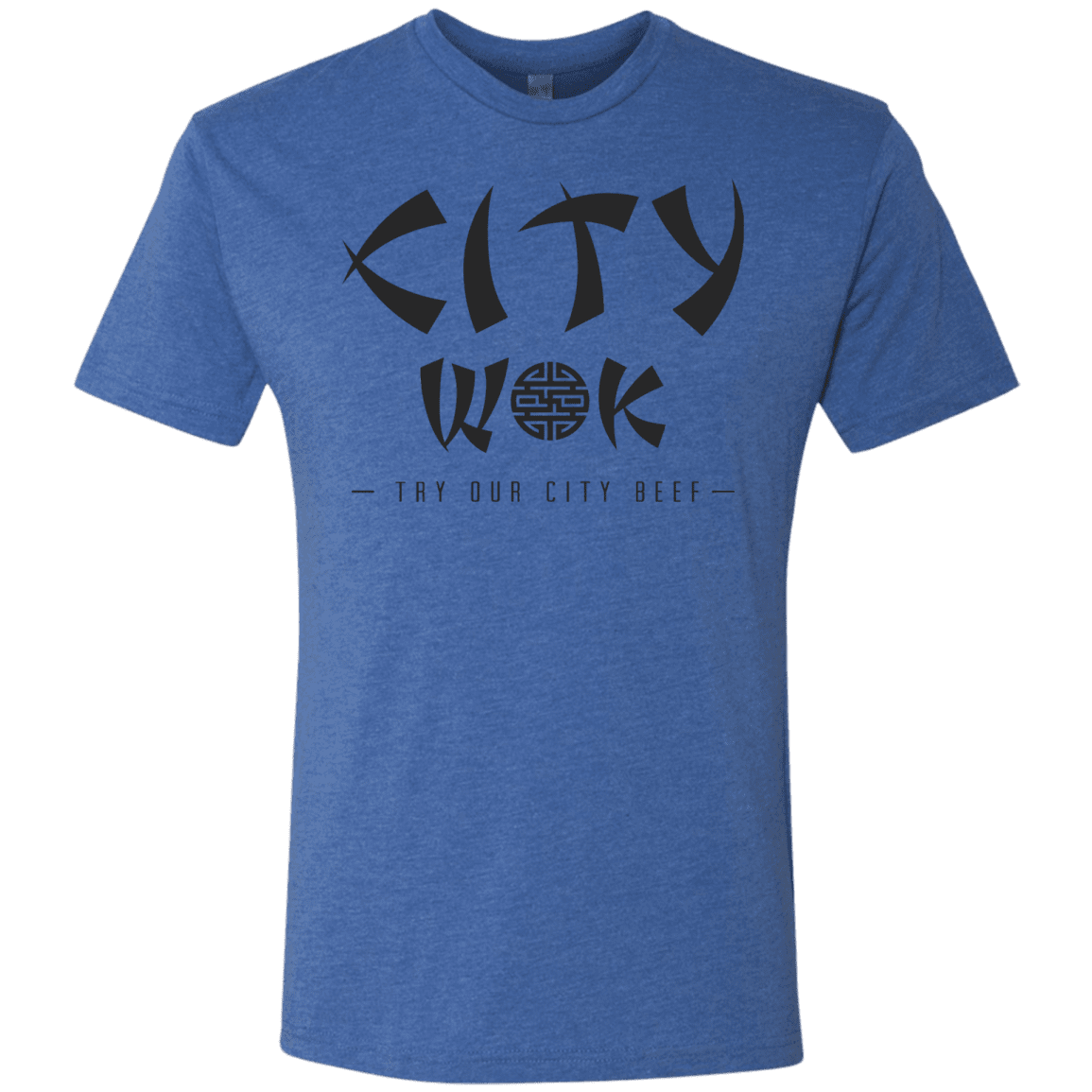 T-Shirts Vintage Royal / S City Wok Men's Triblend T-Shirt