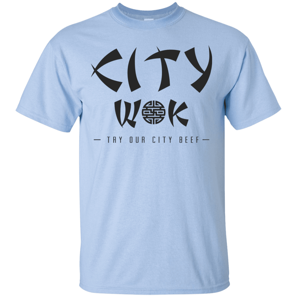 T-Shirts Light Blue / S City Wok T-Shirt