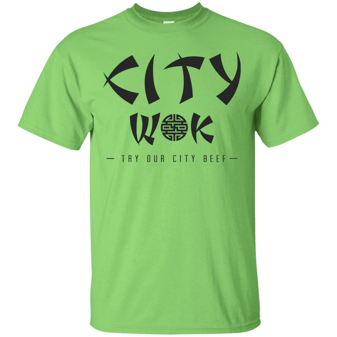 T-Shirts Lime / S City Wok T-Shirt