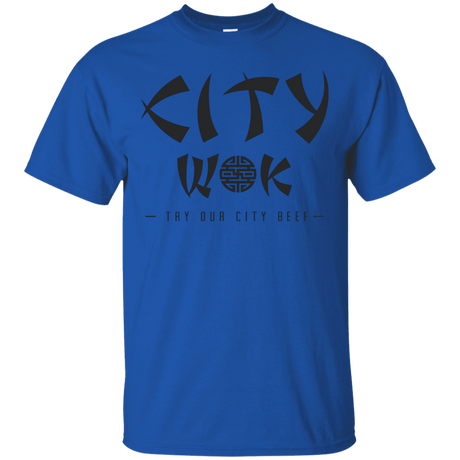 T-Shirts Royal / S City Wok T-Shirt