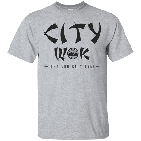 T-Shirts Sport Grey / S City Wok T-Shirt