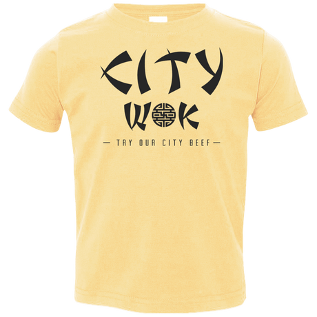 T-Shirts Butter / 2T City Wok Toddler Premium T-Shirt