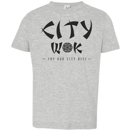 T-Shirts Heather Grey / 2T City Wok Toddler Premium T-Shirt