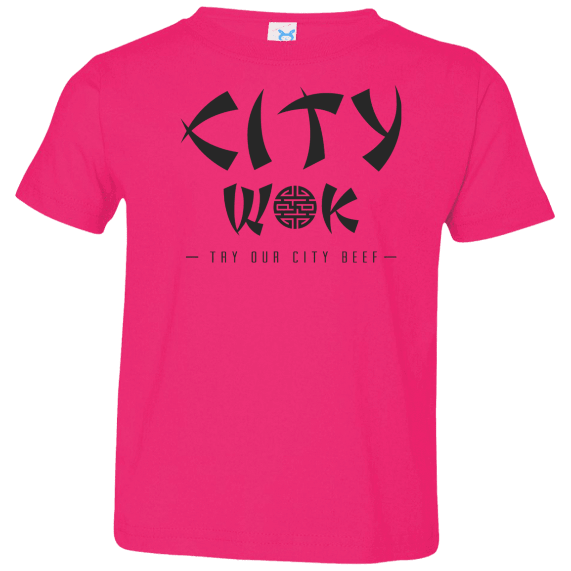 T-Shirts Hot Pink / 2T City Wok Toddler Premium T-Shirt