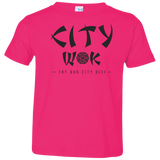 T-Shirts Hot Pink / 2T City Wok Toddler Premium T-Shirt