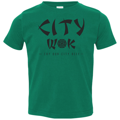 T-Shirts Kelly / 2T City Wok Toddler Premium T-Shirt