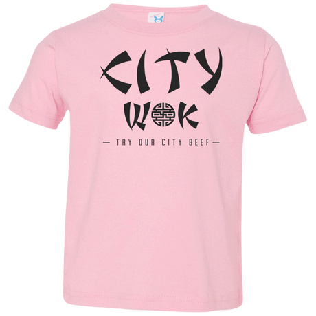 T-Shirts Pink / 2T City Wok Toddler Premium T-Shirt