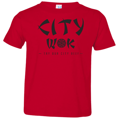 T-Shirts Red / 2T City Wok Toddler Premium T-Shirt