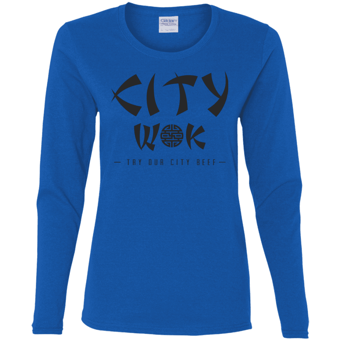 T-Shirts Royal / S City Wok Women's Long Sleeve T-Shirt