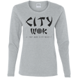 T-Shirts Sport Grey / S City Wok Women's Long Sleeve T-Shirt
