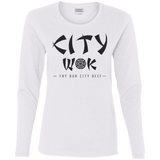 T-Shirts White / S City Wok Women's Long Sleeve T-Shirt