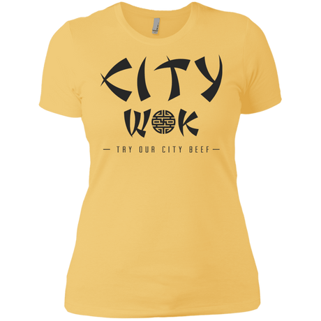 T-Shirts Banana Cream/ / X-Small City Wok Women's Premium T-Shirt