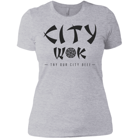 T-Shirts Heather Grey / X-Small City Wok Women's Premium T-Shirt