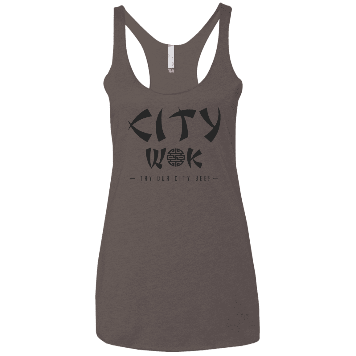 T-Shirts Macchiato / X-Small City Wok Women's Triblend Racerback Tank