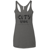T-Shirts Premium Heather / X-Small City Wok Women's Triblend Racerback Tank