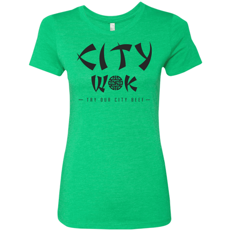 T-Shirts Envy / S City Wok Women's Triblend T-Shirt