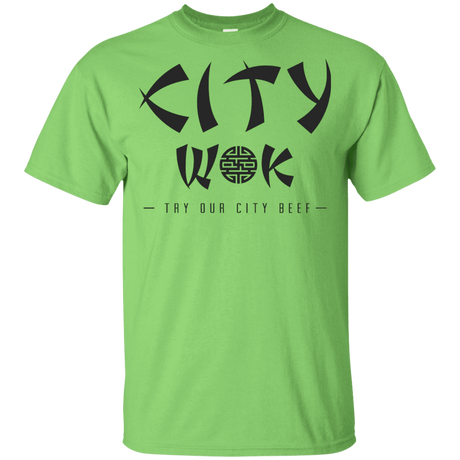 T-Shirts Lime / YXS City Wok Youth T-Shirt