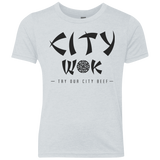 T-Shirts Heather White / YXS City Wok Youth Triblend T-Shirt