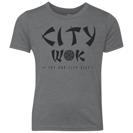 T-Shirts Premium Heather / YXS City Wok Youth Triblend T-Shirt