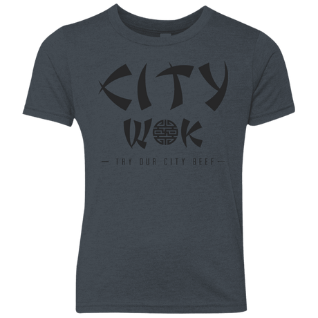 T-Shirts Vintage Navy / YXS City Wok Youth Triblend T-Shirt