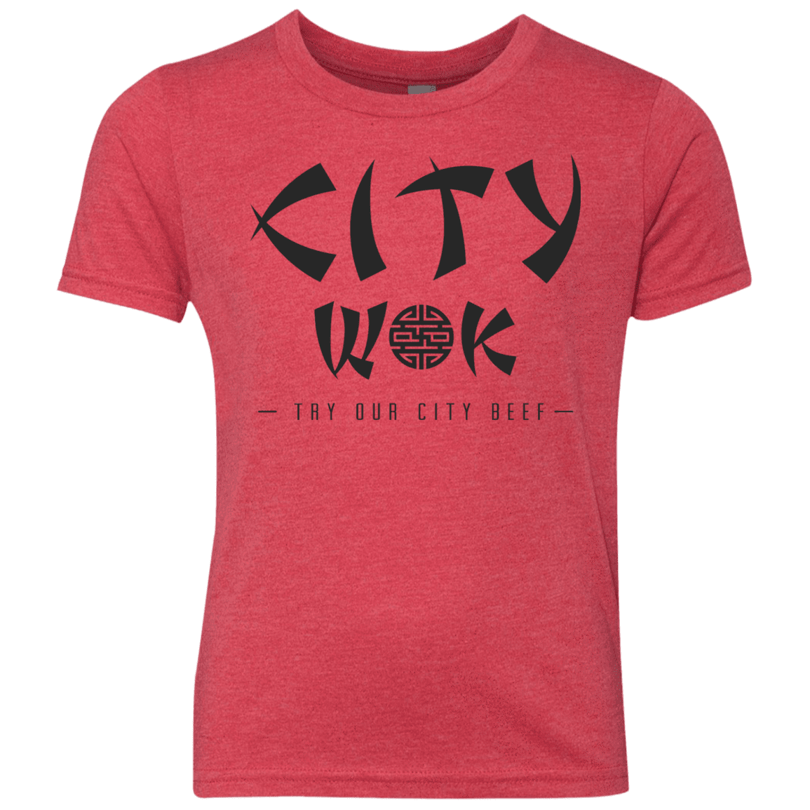 T-Shirts Vintage Red / YXS City Wok Youth Triblend T-Shirt