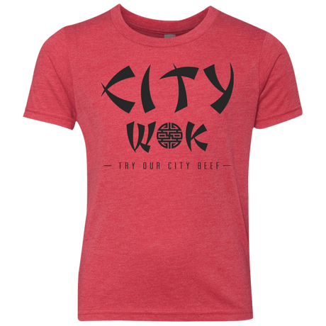T-Shirts Vintage Red / YXS City Wok Youth Triblend T-Shirt