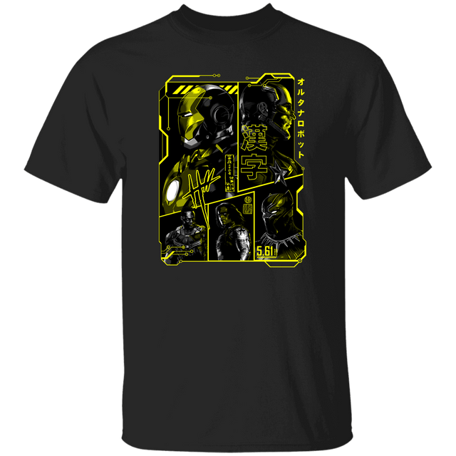 T-Shirts Black / S Civil Manga T-Shirt