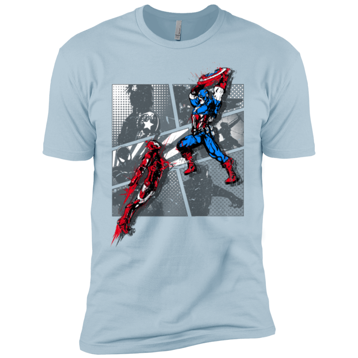 T-Shirts Light Blue / YXS CIVIL WAR Boys Premium T-Shirt