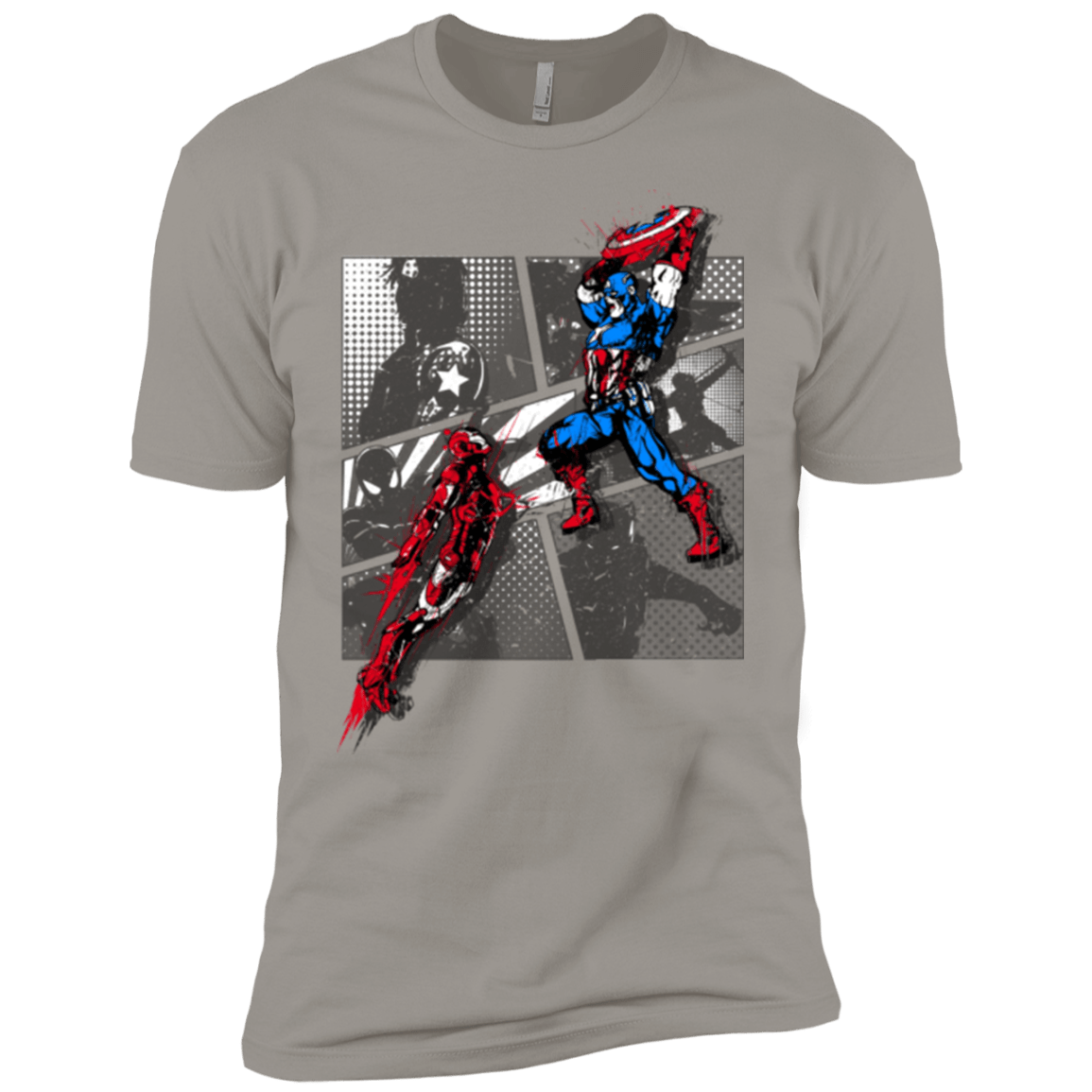 T-Shirts Light Grey / YXS CIVIL WAR Boys Premium T-Shirt