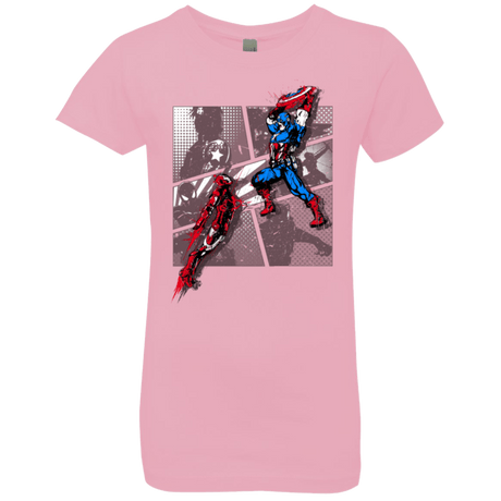 T-Shirts Light Pink / YXS CIVIL WAR Girls Premium T-Shirt