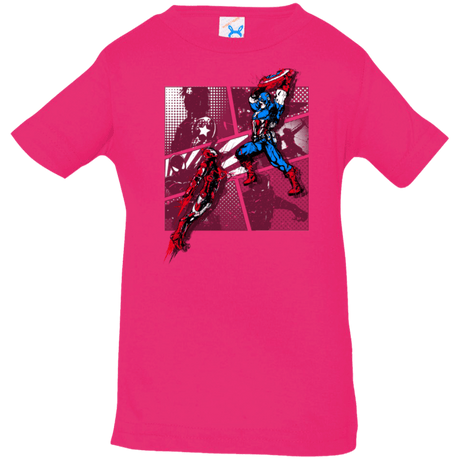 T-Shirts Hot Pink / 6 Months CIVIL WAR Infant PremiumT-Shirt