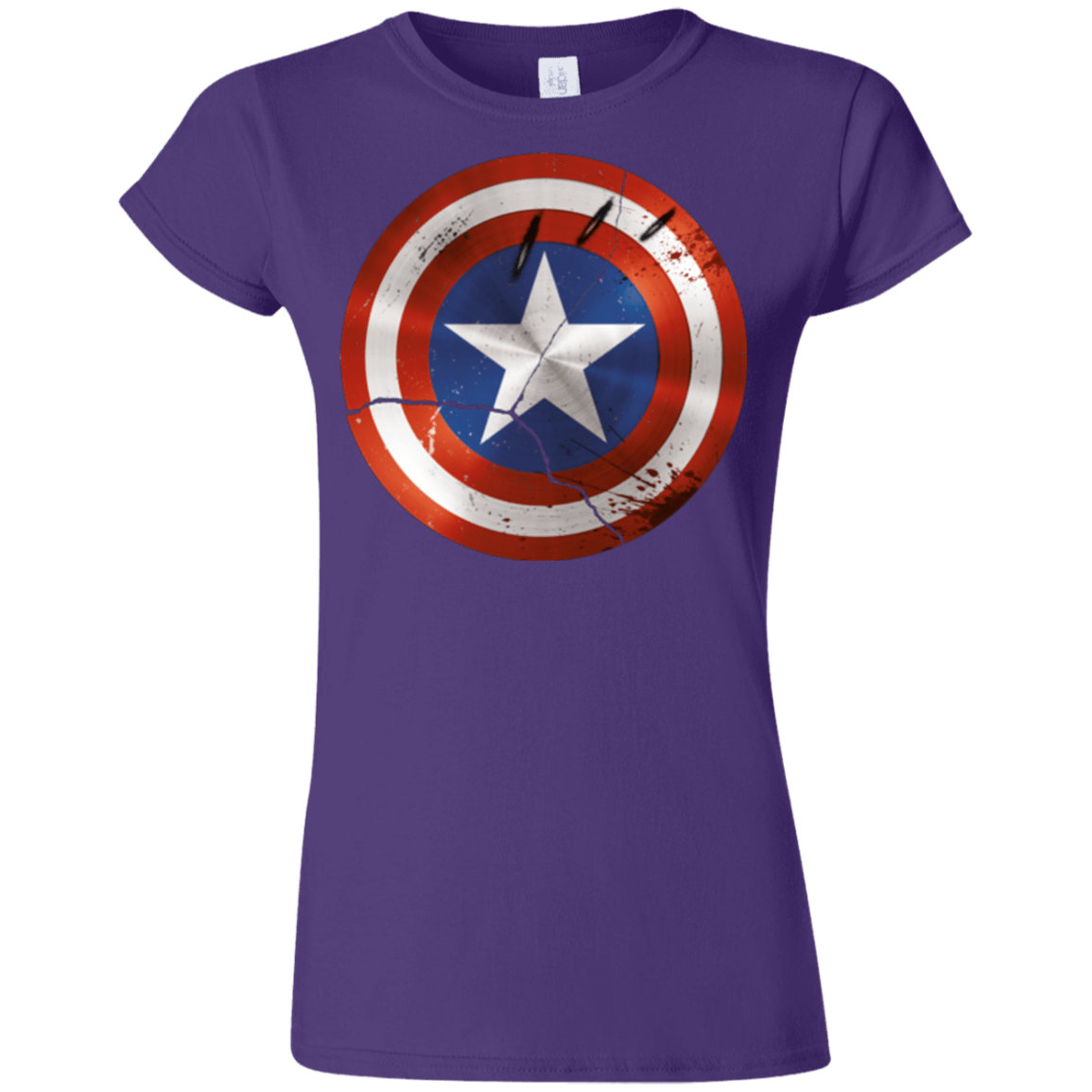T-Shirts Purple / S Civil War Junior Slimmer-Fit T-Shirt