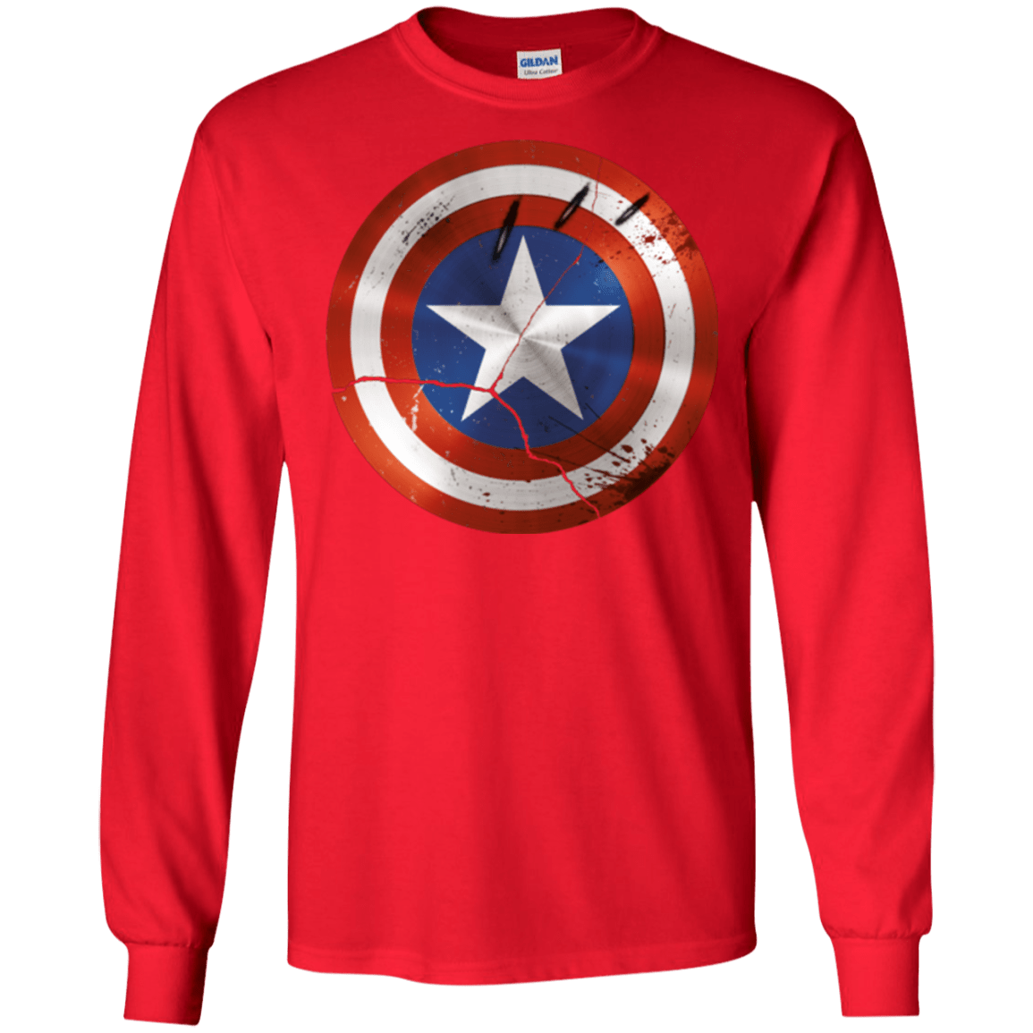 T-Shirts Red / S Civil War Men's Long Sleeve T-Shirt