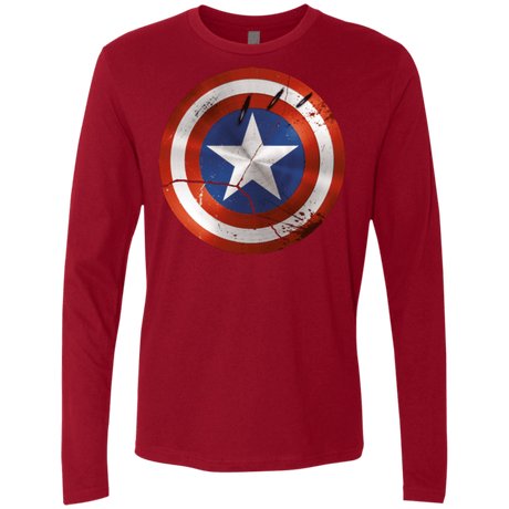 T-Shirts Cardinal / S Civil War Men's Premium Long Sleeve