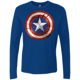 T-Shirts Royal / S Civil War Men's Premium Long Sleeve