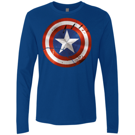 T-Shirts Royal / S Civil War Men's Premium Long Sleeve